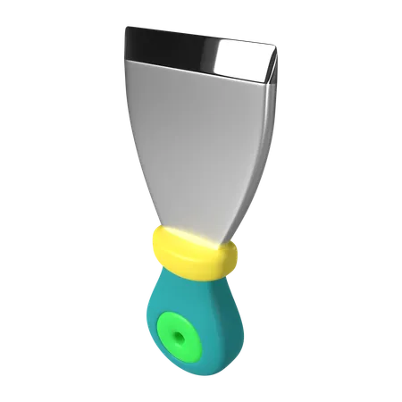 This Is Scraper 3 D Render Illustration Icon It Comes As A High Resolution PNG File Isolated On A Transparent Background The Available 3 D Model File Formats Include BLEND OBJ FBX And GLTF 3D Icon