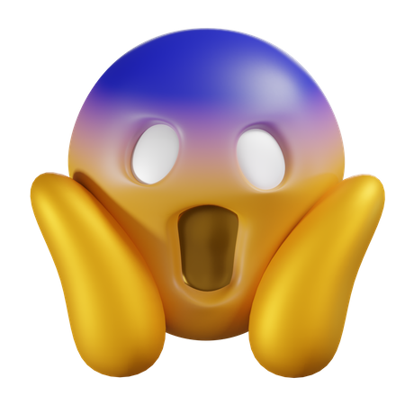 1,944 Scream Face 3D Illustrations - Free in PNG, BLEND, glTF - IconScout