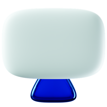 Screen  3D Icon