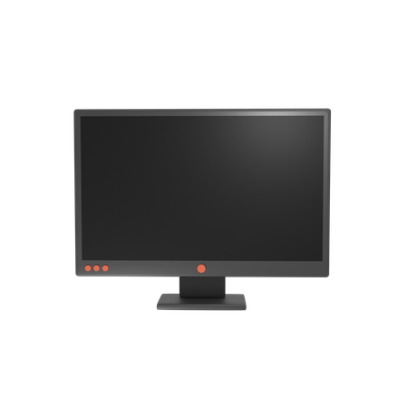 Screen  3D Icon