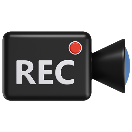 Screen Recorder  3D Icon