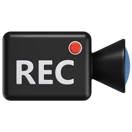 Screen Recorder  3D Icon