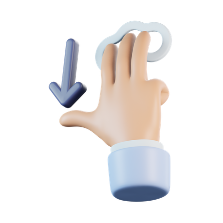 Screenshot Gesture  3D Icon