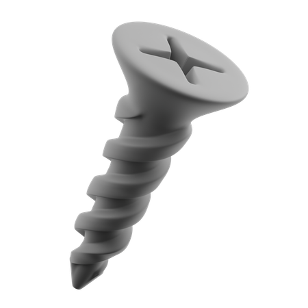 スクリュー  3D Icon