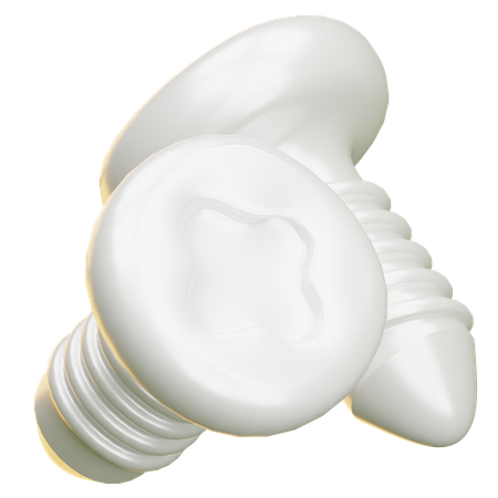 Screw  3D Icon