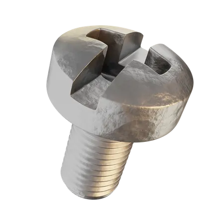 Screw Cross Nut  3D Icon