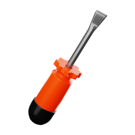 Screw Driver  3D Icon