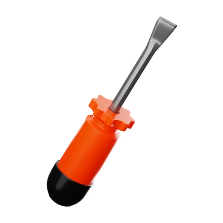 Screw Driver  3D Icon