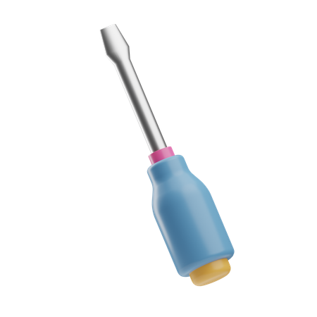 Screw Driver  3D Icon