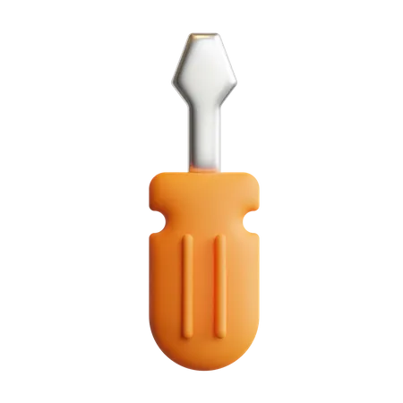 Screw Driver  3D Icon