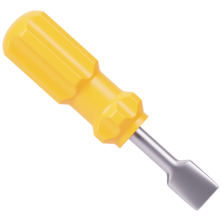Screw Driver  3D Icon