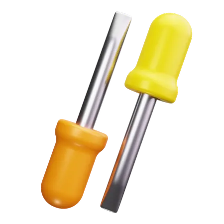 Screwdriver  3D Icon