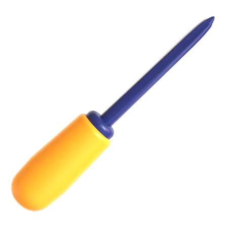 Screwdriver  3D Icon