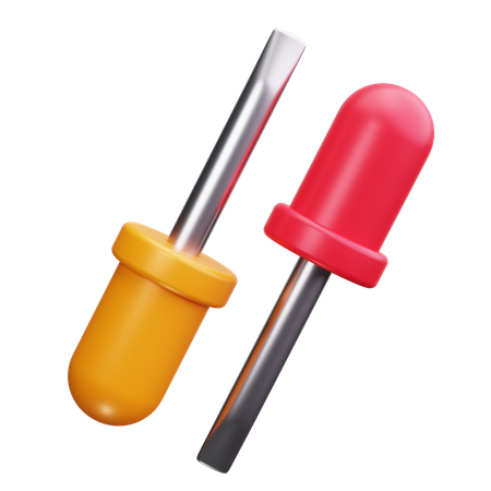 Screwdriver  3D Icon