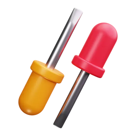 Screwdriver  3D Icon