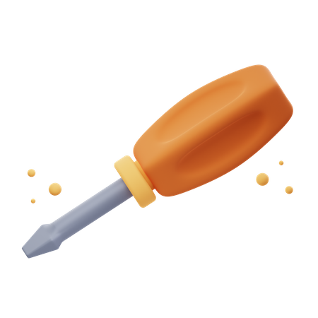 Screwdriver  3D Icon