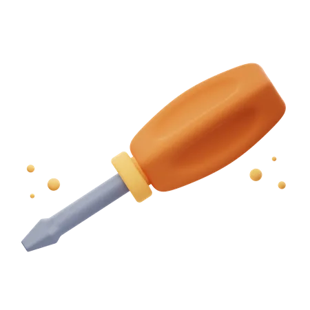 Screwdriver  3D Icon