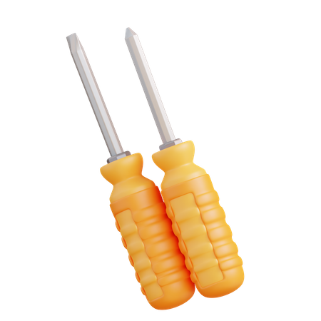 Screwdriver  3D Icon