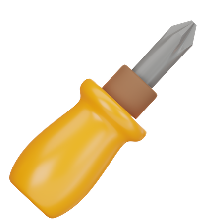 Screwdriver  3D Icon