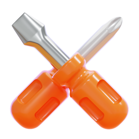 SCREWDRIVER  3D Icon