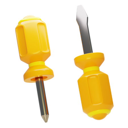 SCREWDRIVER  3D Icon