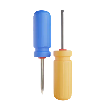 Screwdriver  3D Icon