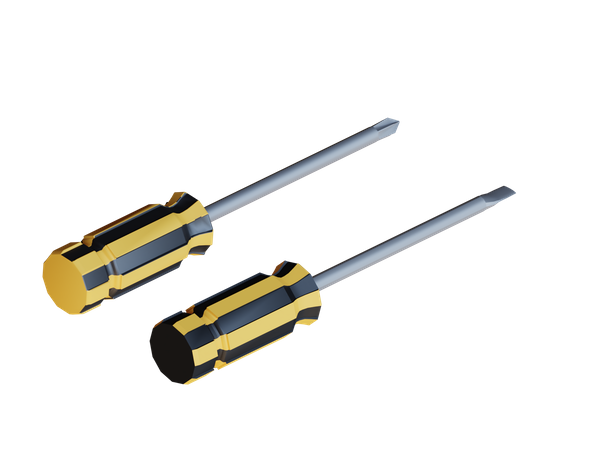 Screwdriver  3D Icon