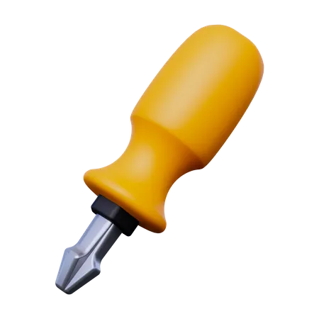 Screwdriver  3D Icon