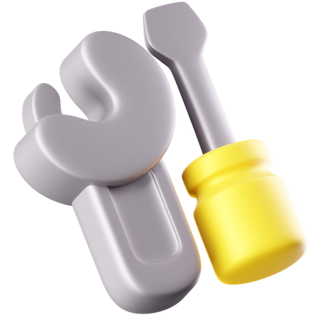 Screwdriver  3D Icon