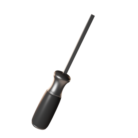 Screwdriver  3D Illustration