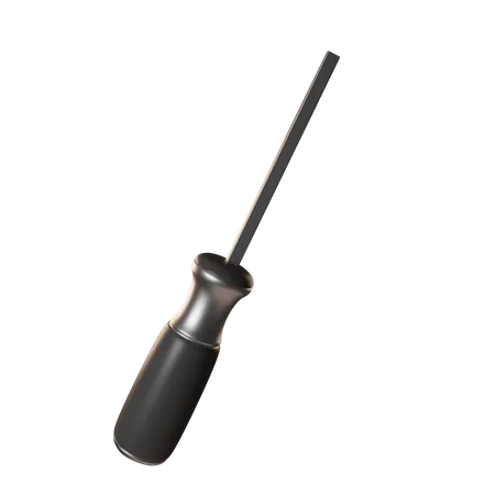 Screwdriver  3D Illustration