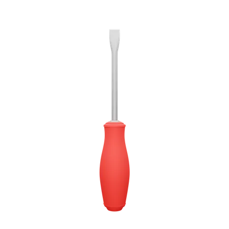 This Is A Screwdriver Commonly Used In Design And Games 3D Illustration