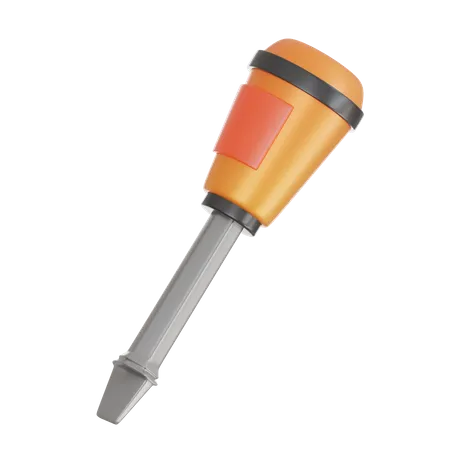 Screwdriver Tool 3D Icon