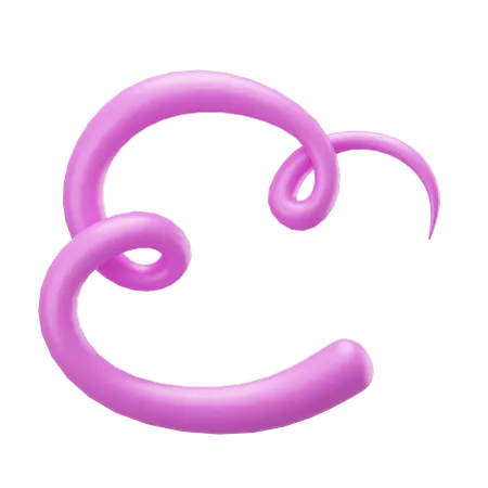 Scribble Elemet  3D Icon