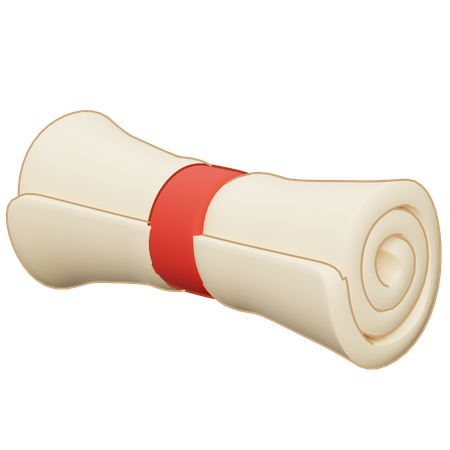 Scroll  3D Icon