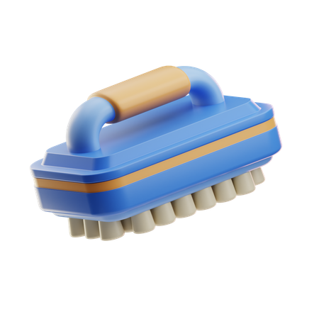 Scrubbing Brush  3D Icon