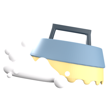 Scrubbing Brush  3D Icon