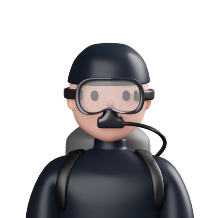 Scuba  3D Icon