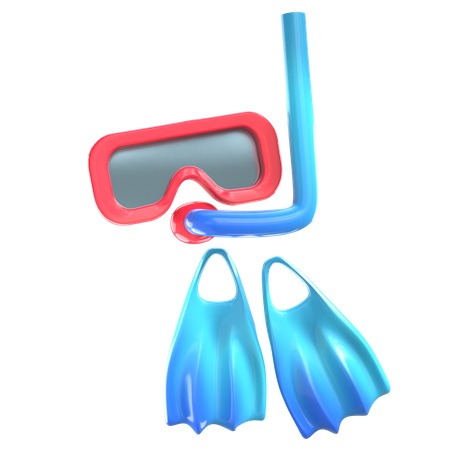 Scuba Diving  3D Icon