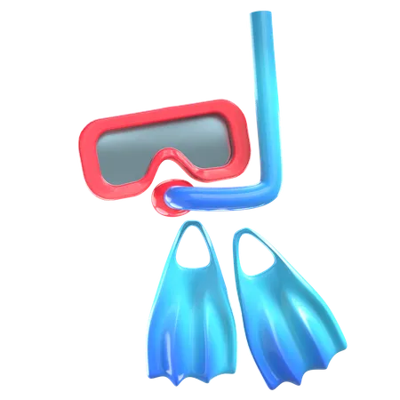 Scuba Diving  3D Icon