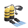 scuba-diving emoji 3d