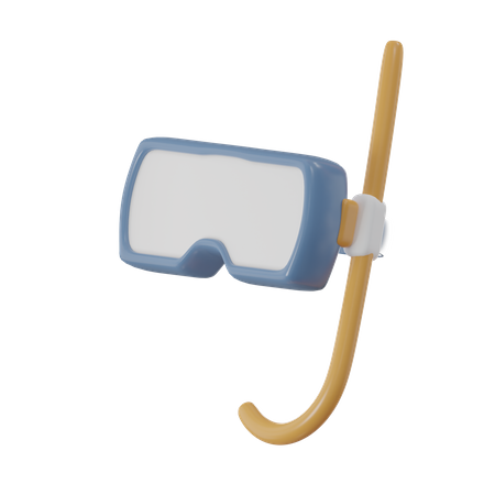 Scuba Diving Goggles  3D Icon