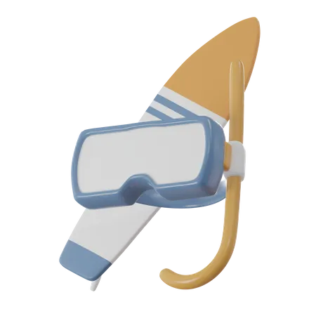 Scuba Diving Goggles  3D Icon