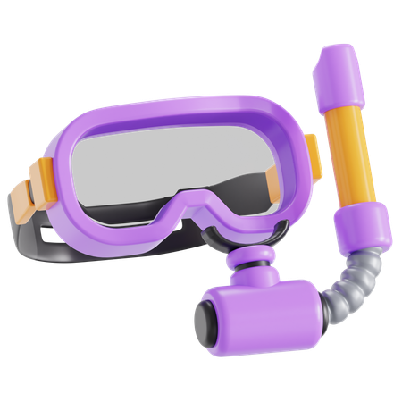 Scuba Diving Mask  3D Icon