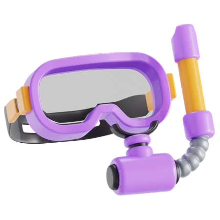 Scuba Diving Mask  3D Icon