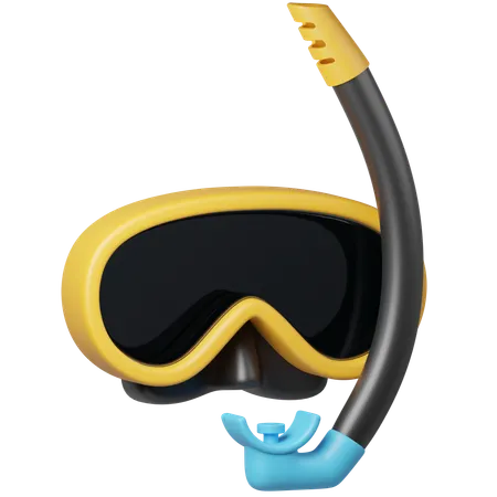 Scuba Diving Mask  3D Icon