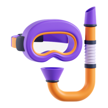 Scuba Diving Mask  3D Icon