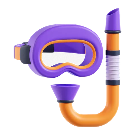 Scuba Diving Mask  3D Icon