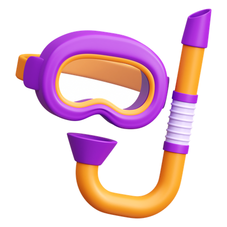 Scuba Diving Mask  3D Icon