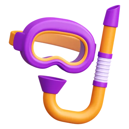 Scuba Diving Mask  3D Icon